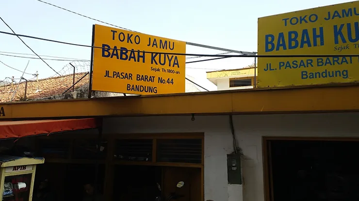 Daftar Alamat Toko Jamu Babah Kuya Bandung